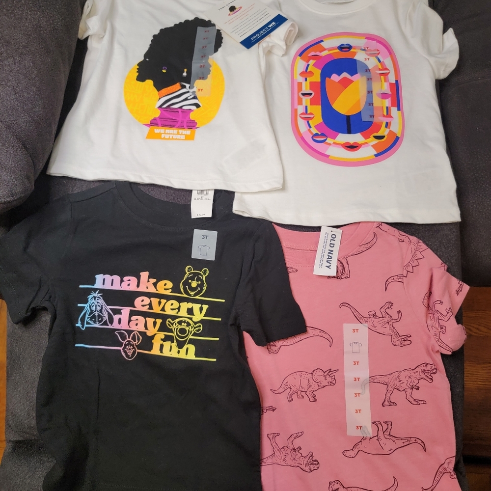 Old Navy Girls Graphic t's